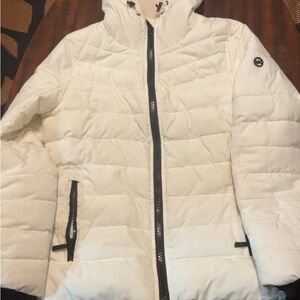 Michael Kors White Puffer Jacket